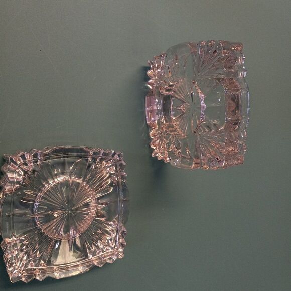 Crystal Tea Candle Anna Hutte Bleikristall Lead Crystal Candle Holder (2) - Picture 5 of 7